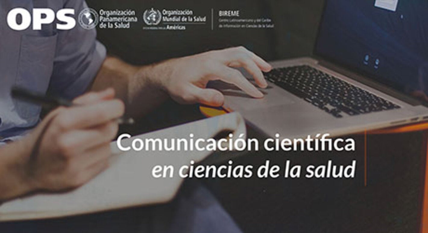 Curso comunicación científica en ciencias de la salud