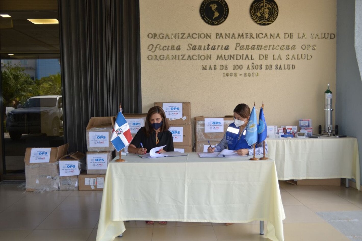 Entrega de suministros