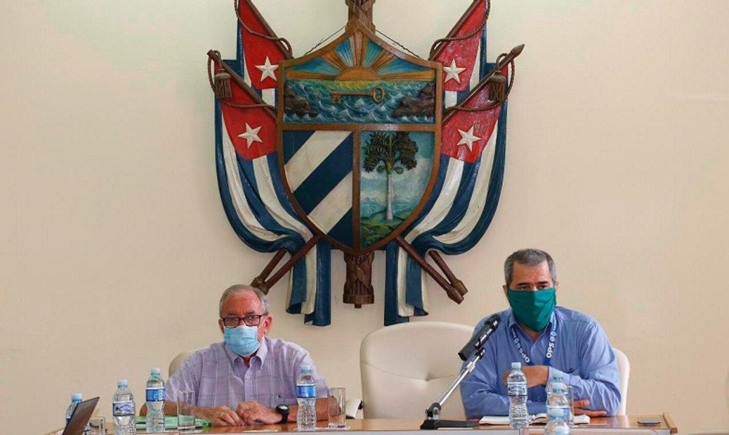 OPS se reúne con equipo técnico cubano al frente de la lucha contra la pandemia de COVID-19