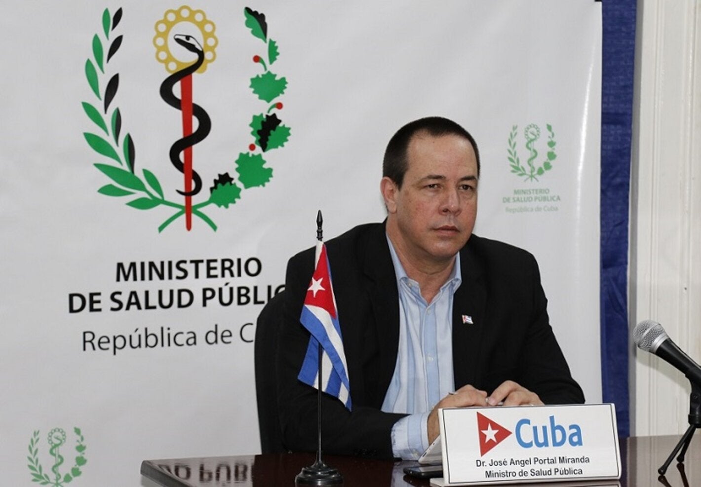 Ministro de Salud Pública de Cuba