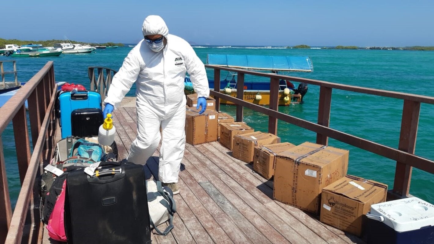 ueva Zelandia y OPS/OMS apoyan a la respuesta del sector salud en la provincia de Galápagos