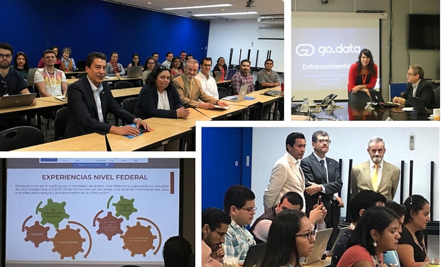 Inician en México la puesta en marcha de Go.Data en América Latina, una herramienta para investigar COVID-19 y otros brotes epidémicos