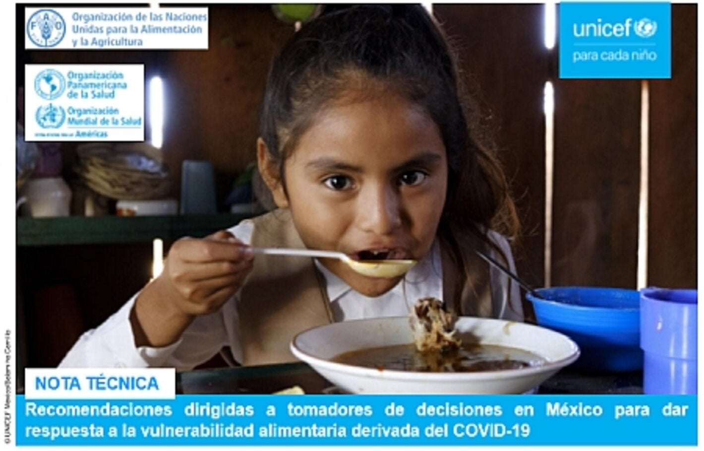 Agencias de la ONU llaman a hacer frente a vulnerabilidad alimentaria en México 