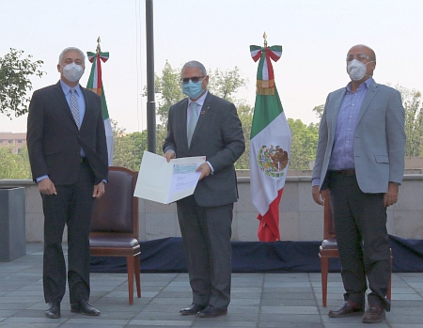 Cuerpo Diplomático acreditado en México apoya a OPS/OMS en la lucha contra la pandemia 