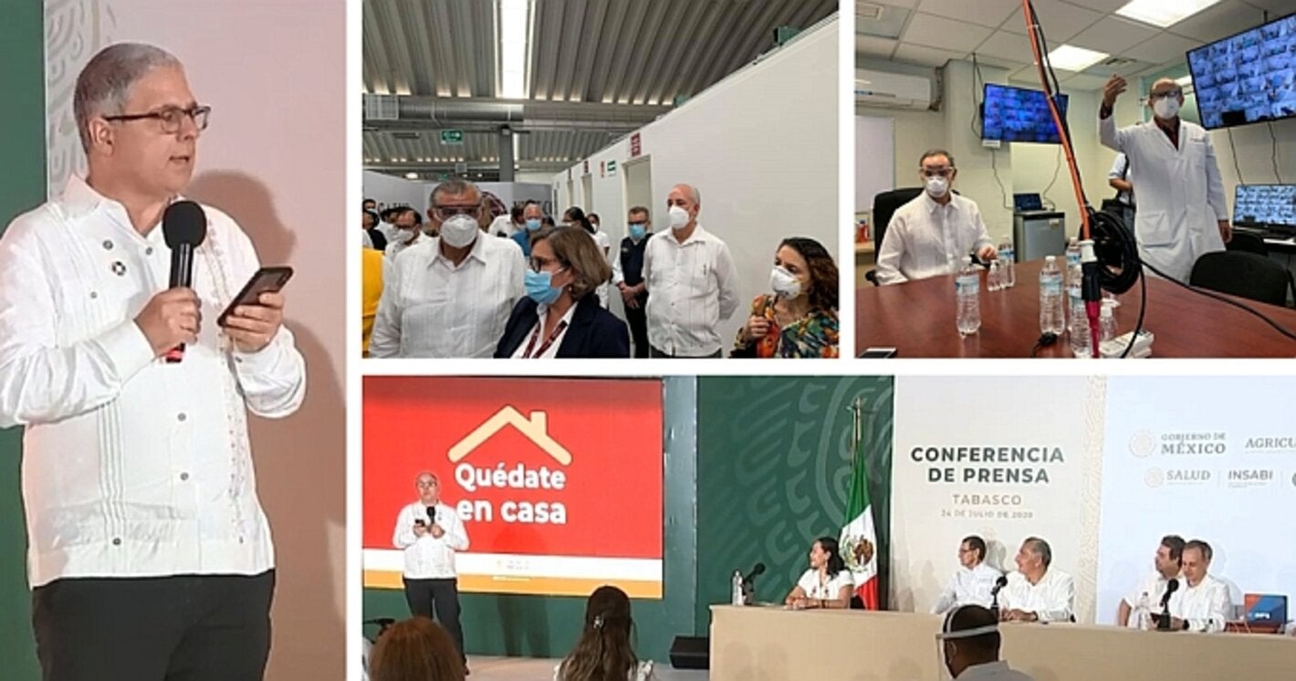 En Tabasco, OPS destaca que el enfoque en APS de las brigadas comunitarias permitirá salvar vidas y reducir la transmisión de persona a persona