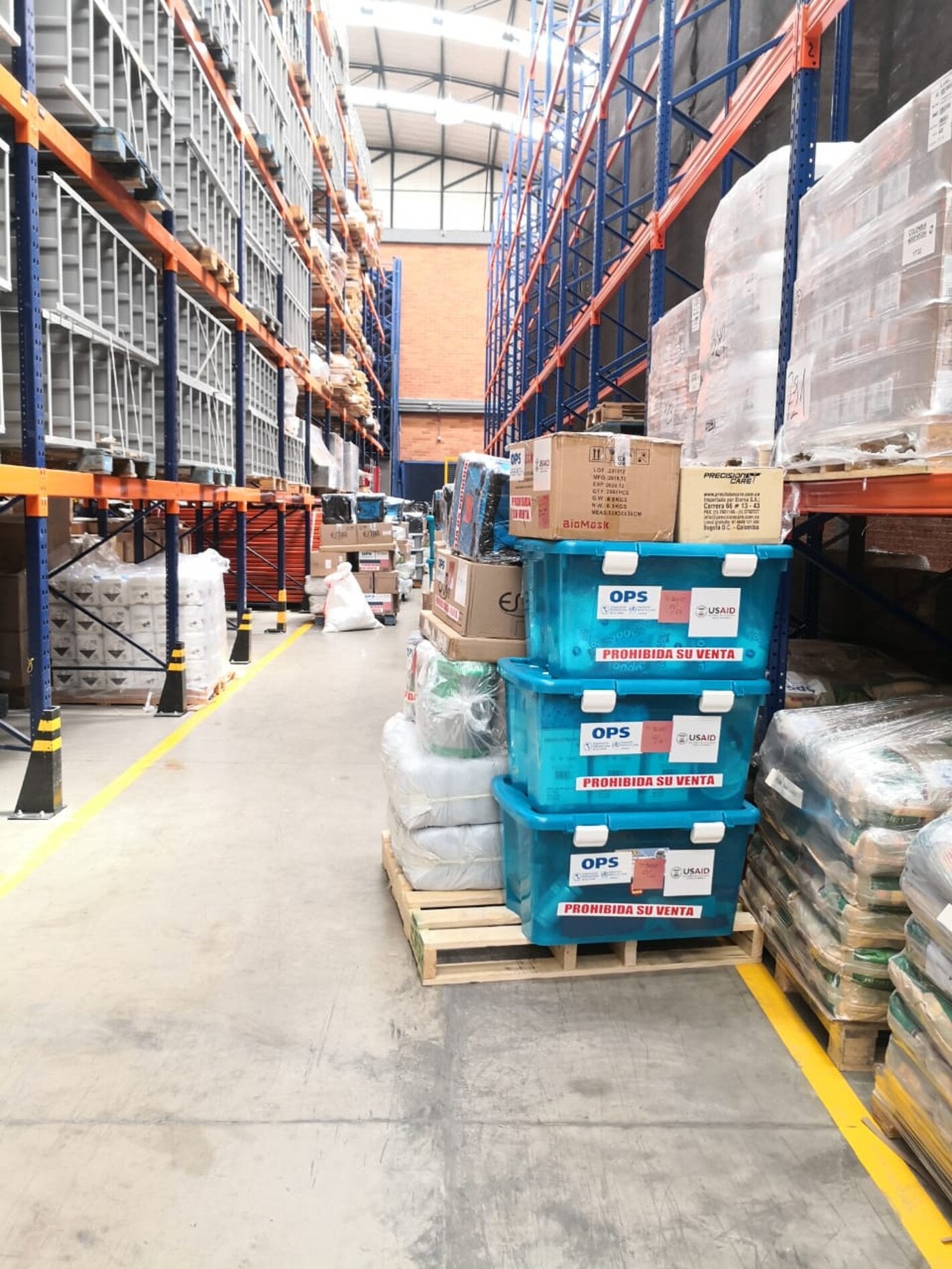 OPS entrega kits a 50 hospitales del país para contribuir a la salud materna y nutricional 