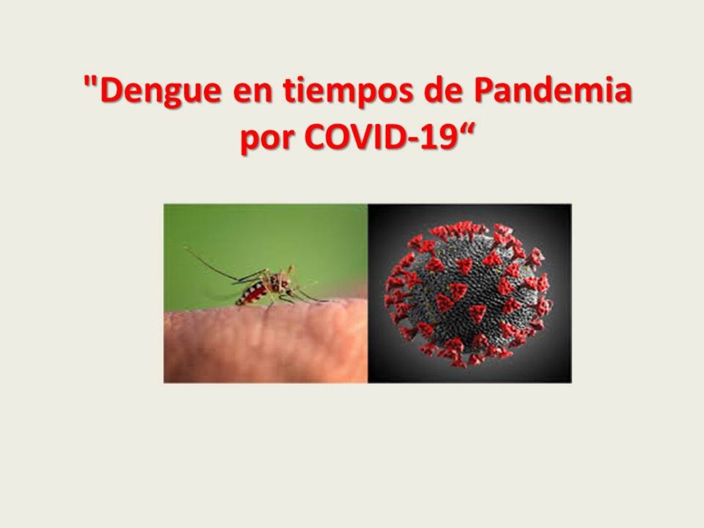 Dengue y Covid-19