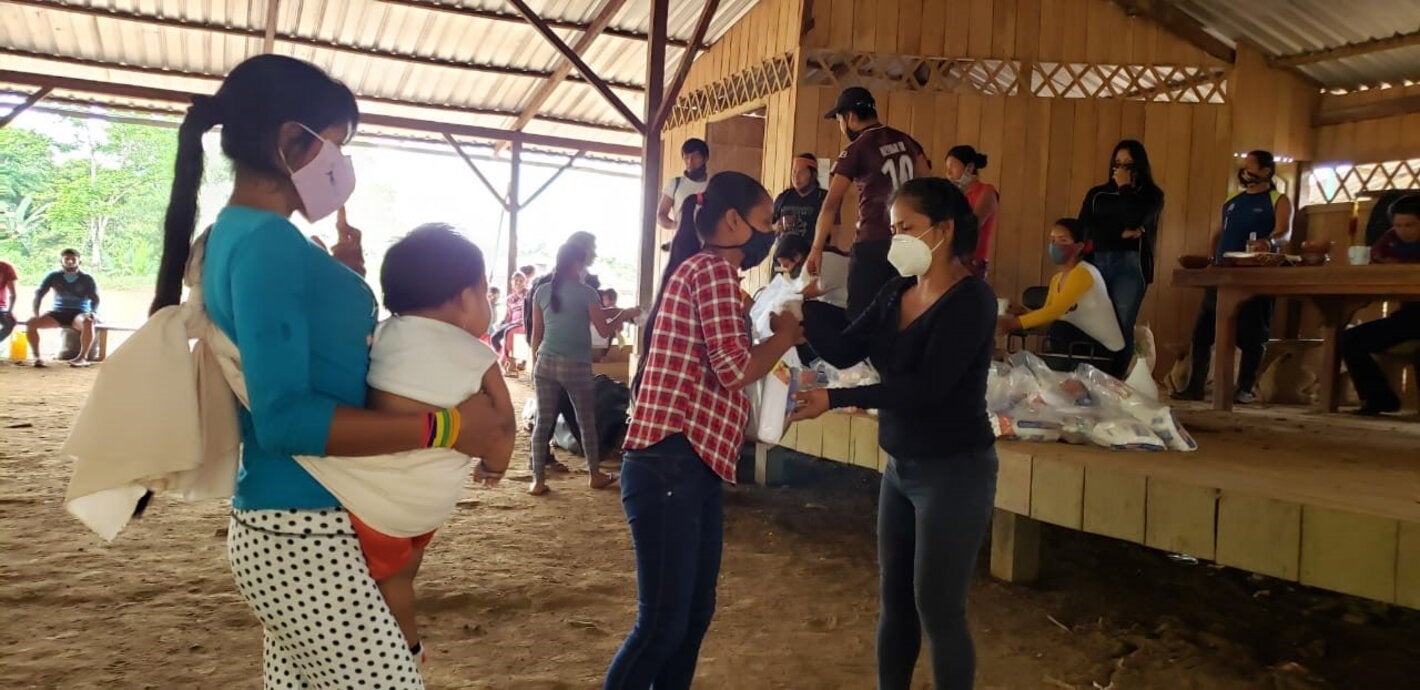 OPS/OMS apoya a las actividades de respuesta ante emergencia por COVID-19 en pueblos y nacionalidades del Ecuador