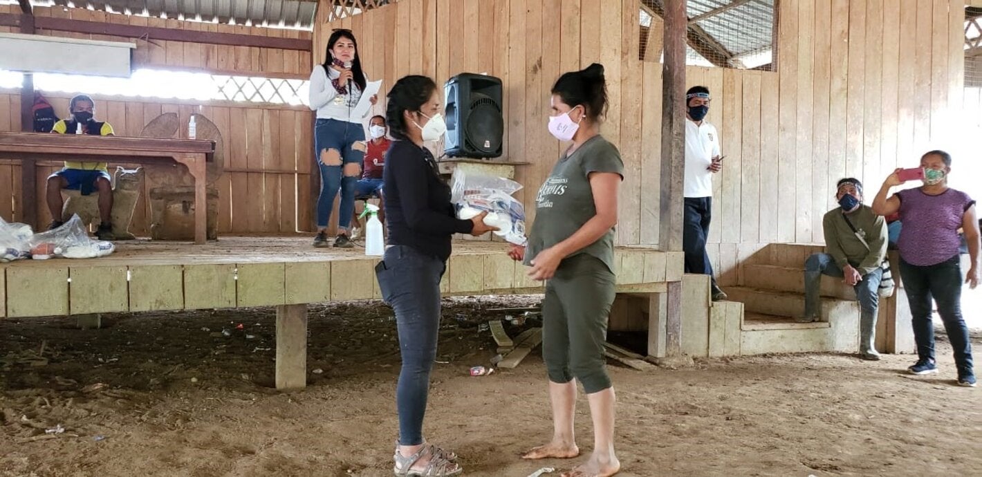 OPS/OMS apoya a las actividades de respuesta ante emergencia por COVID-19 en pueblos y nacionalidades del Ecuador