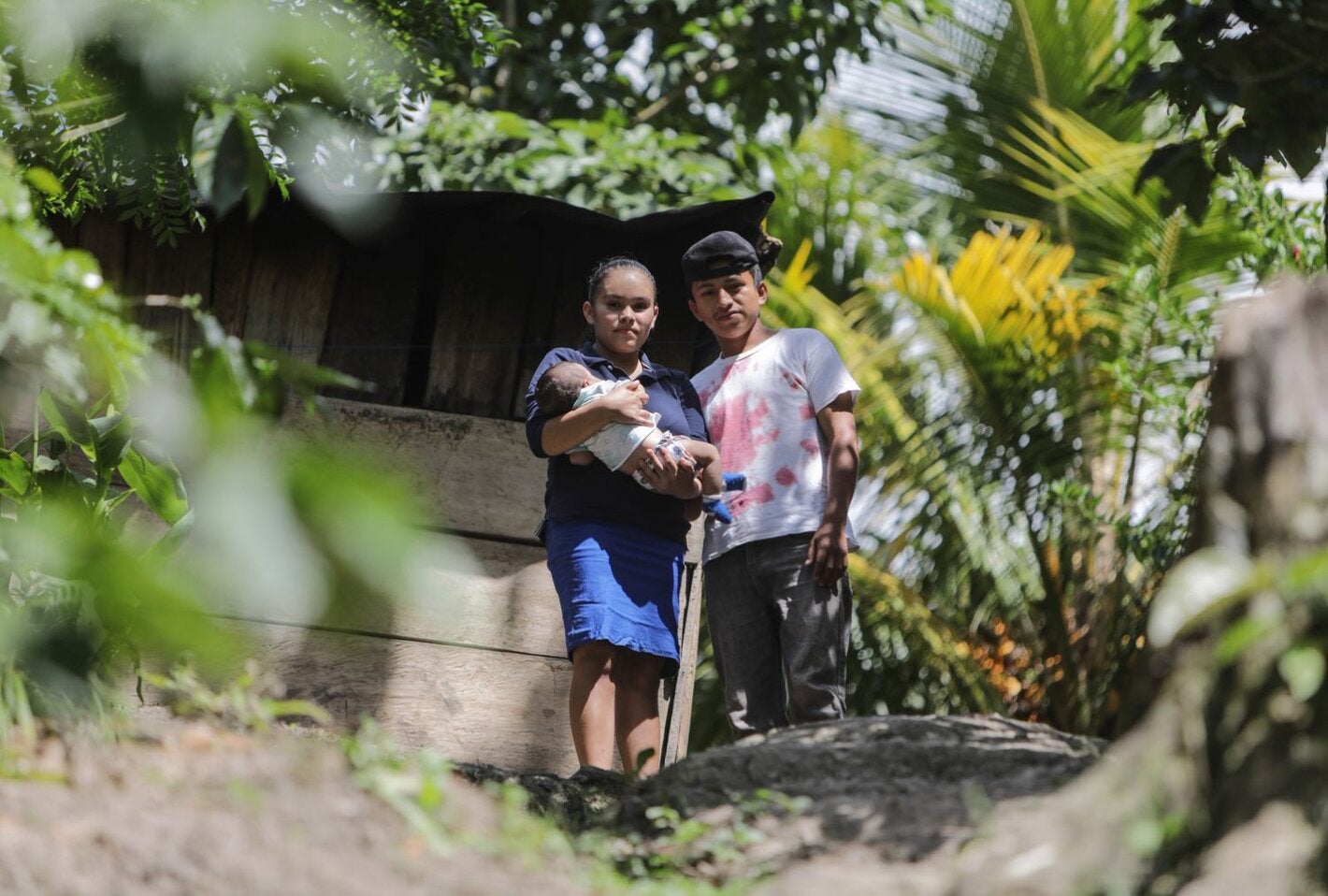 Madre adolescente Nicaragua 