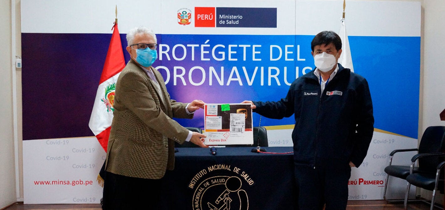 donacion insumos a INS 