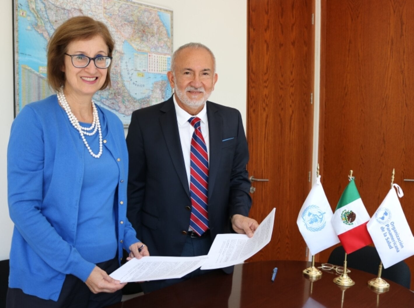 Secretaría de Salud y OPS acuerdan trabajo conjunto para mejora de la salud de las personas en la frontera norte de México 