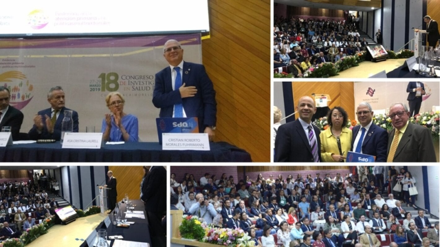 Se inauguró en México el Congisp: congreso de investigación en salud pública 