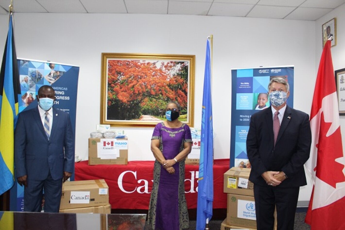 Canada supports PAHO Bahamas' fight against COVID 19