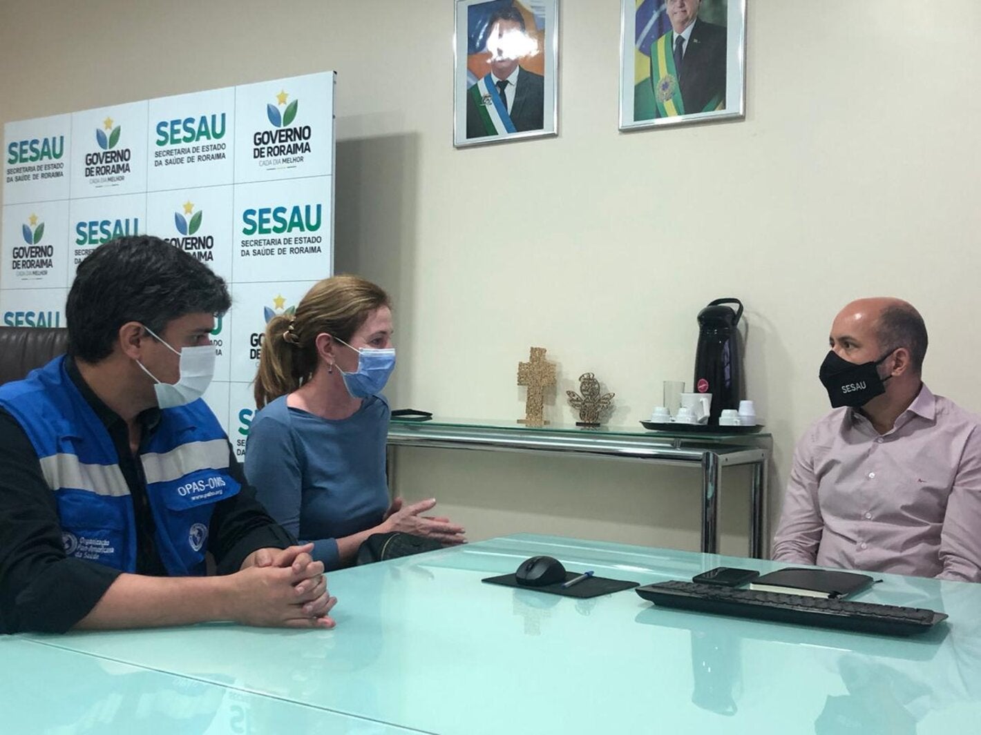 Roraima e a OPAS vão instalar uma sala de situação no estado