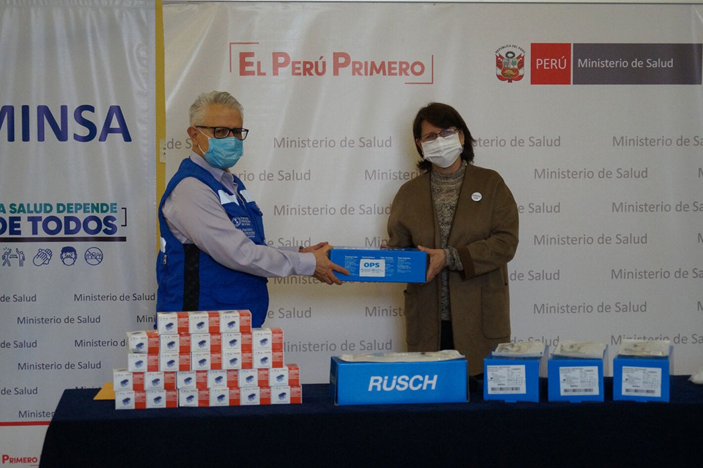 donación minsa Perú