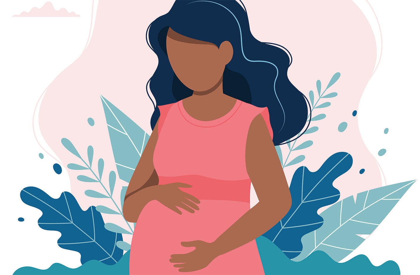 pregnant mother graphic