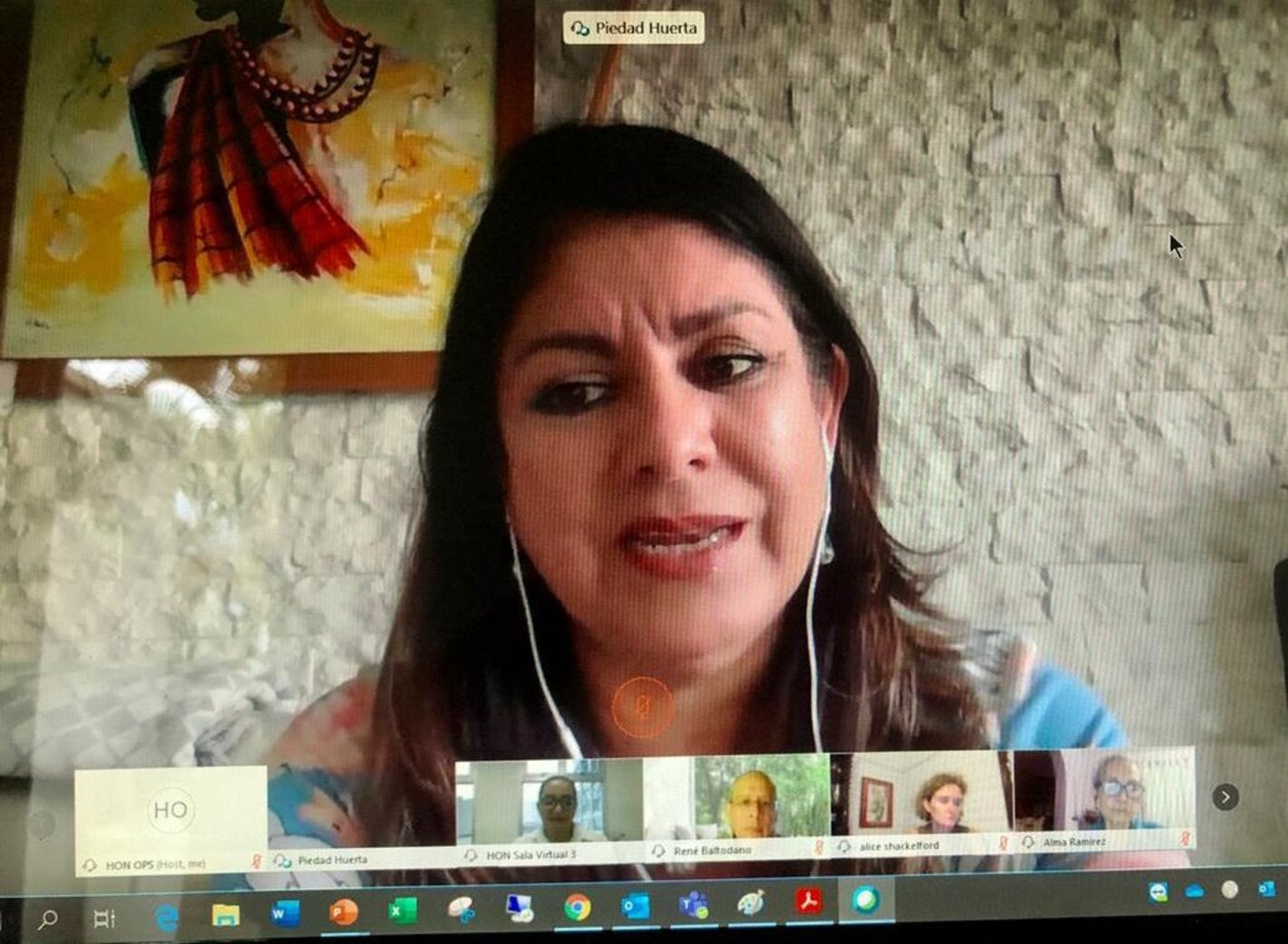 Representante de la OPS HND