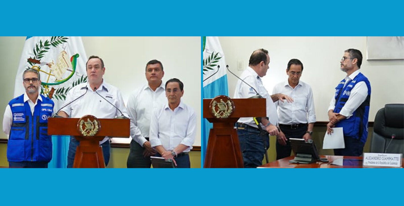 1er caso de COVID-19 en Guatemala