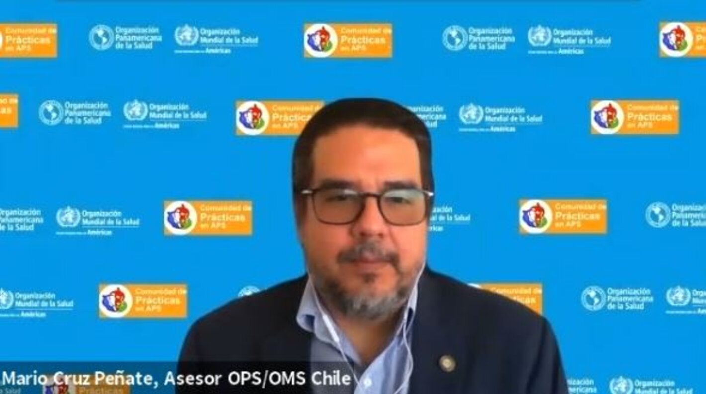 Dr. Mario Cruz destacó el trabajo realizado por el personal de APS durante la Pandemia y la gran demanda y recarga que ha tenido el personal de salud durante la emergencia sanitaria.