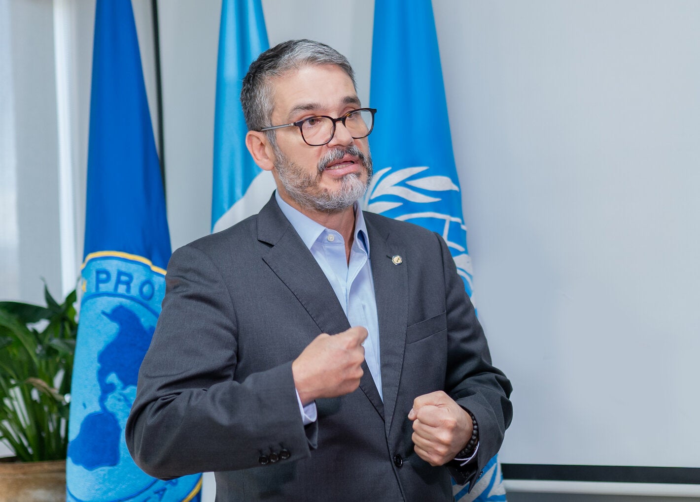 Oscar Barreneche, Representante de la OPS/OMS en Guatemala