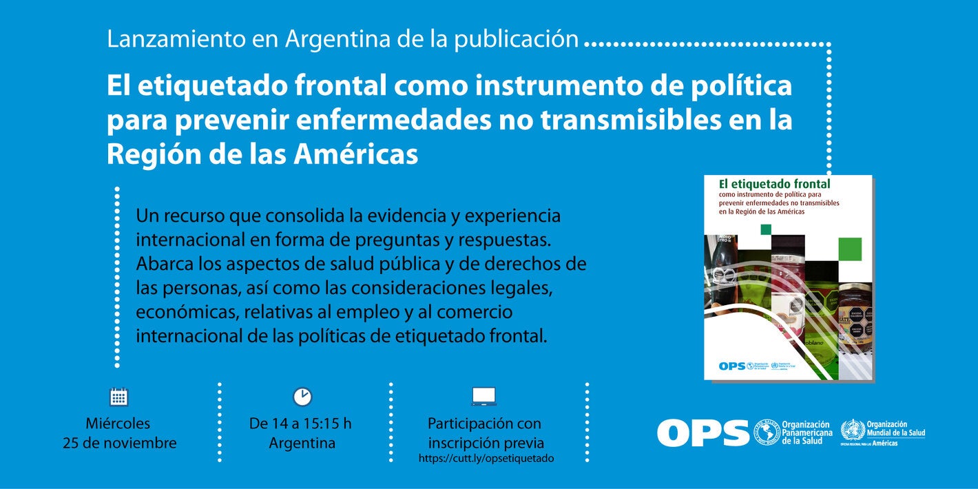 Evento etiquetado frontal de alimentos