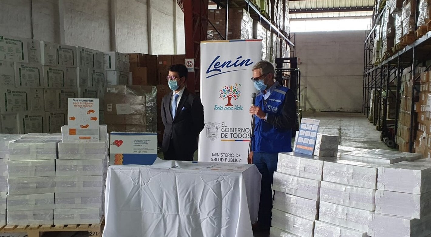 OPS/OMS entregó material educativo sobre Enfermedades No Transmisibles al MSP