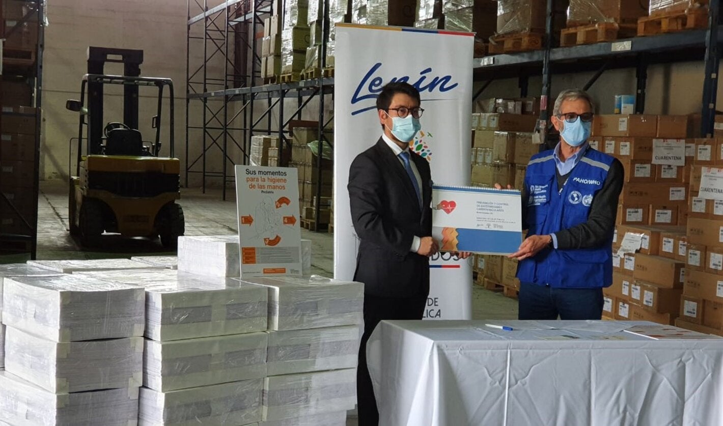 OPS/OMS entregó material educativo sobre Enfermedades No Transmisibles al MSP