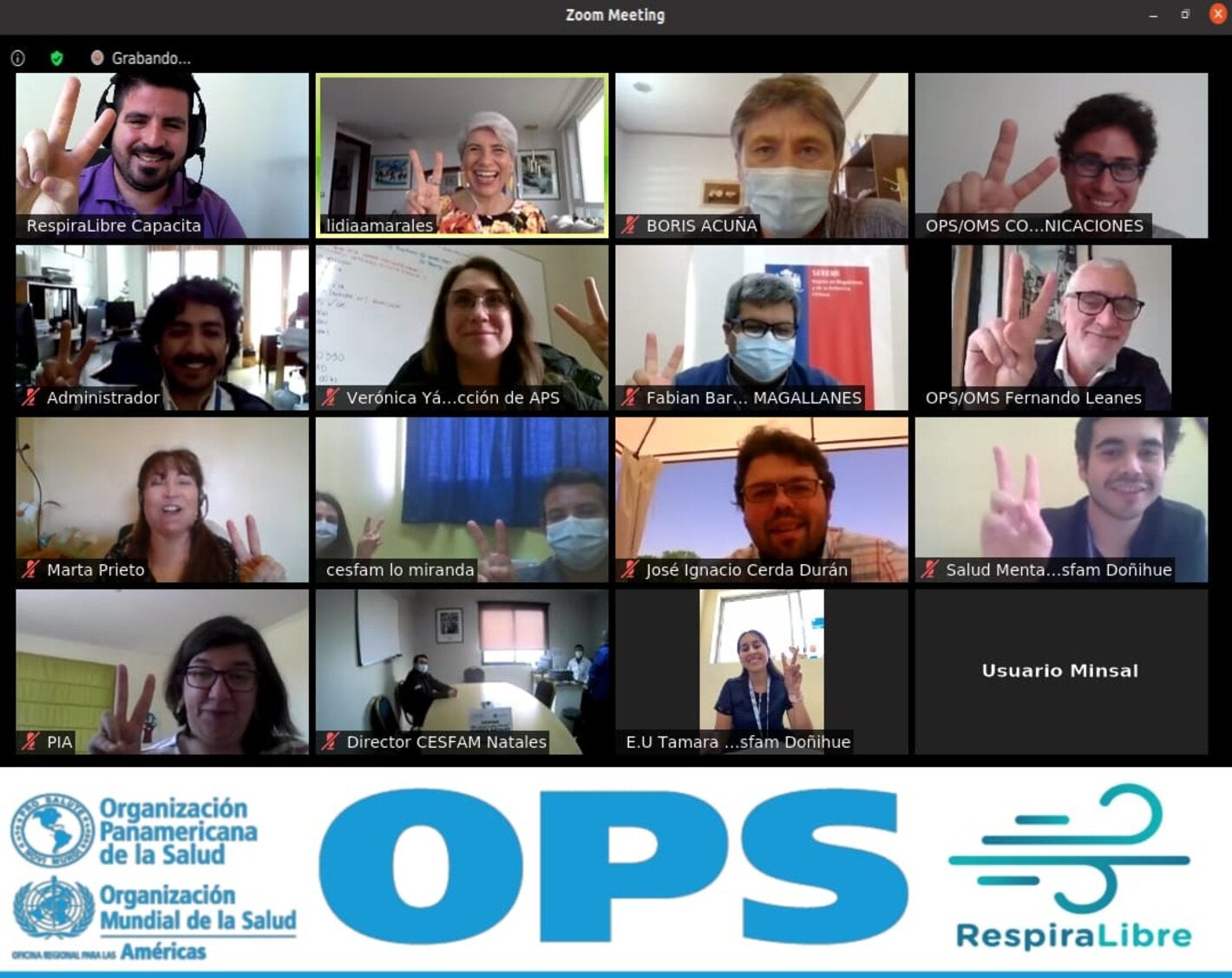 Comunas abordan cesación tabáquica en tiempos de Pandemia a través de cesación