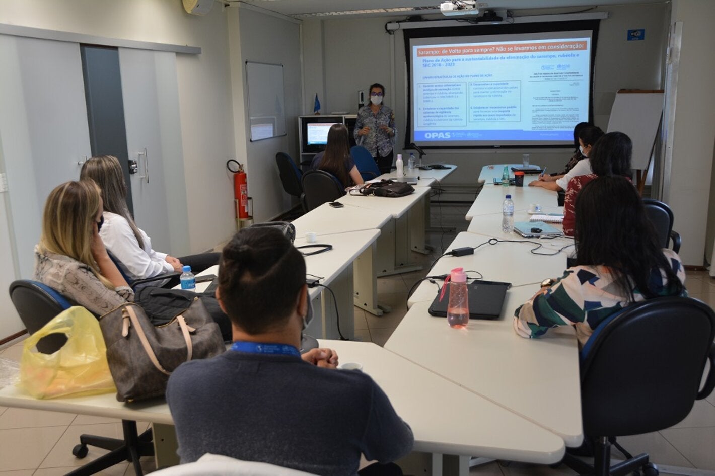OPAS treinou profissionais para atuar nas cinco regiões do Brasil
