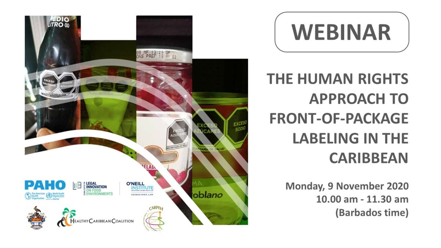 The Human Rights approach to Front-of-package Warning Labeling in the Caribbean