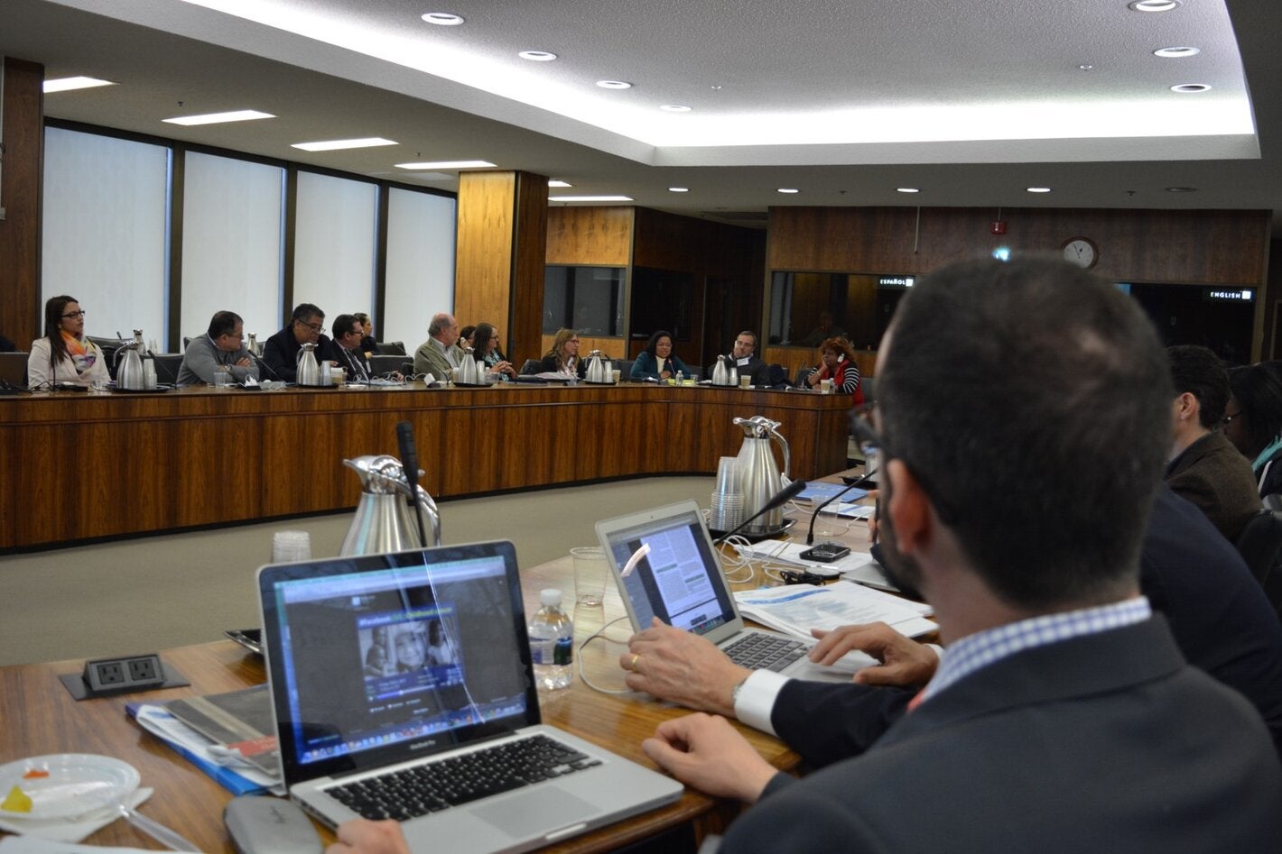 Participants on the meeting