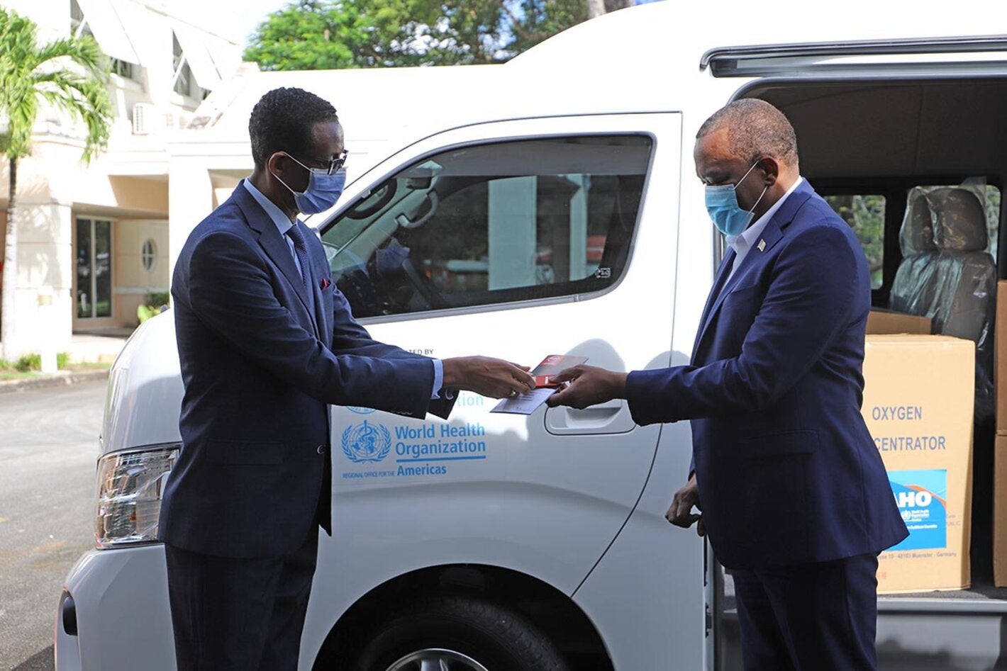 PWR ECC handover vehicle to MOH BRB