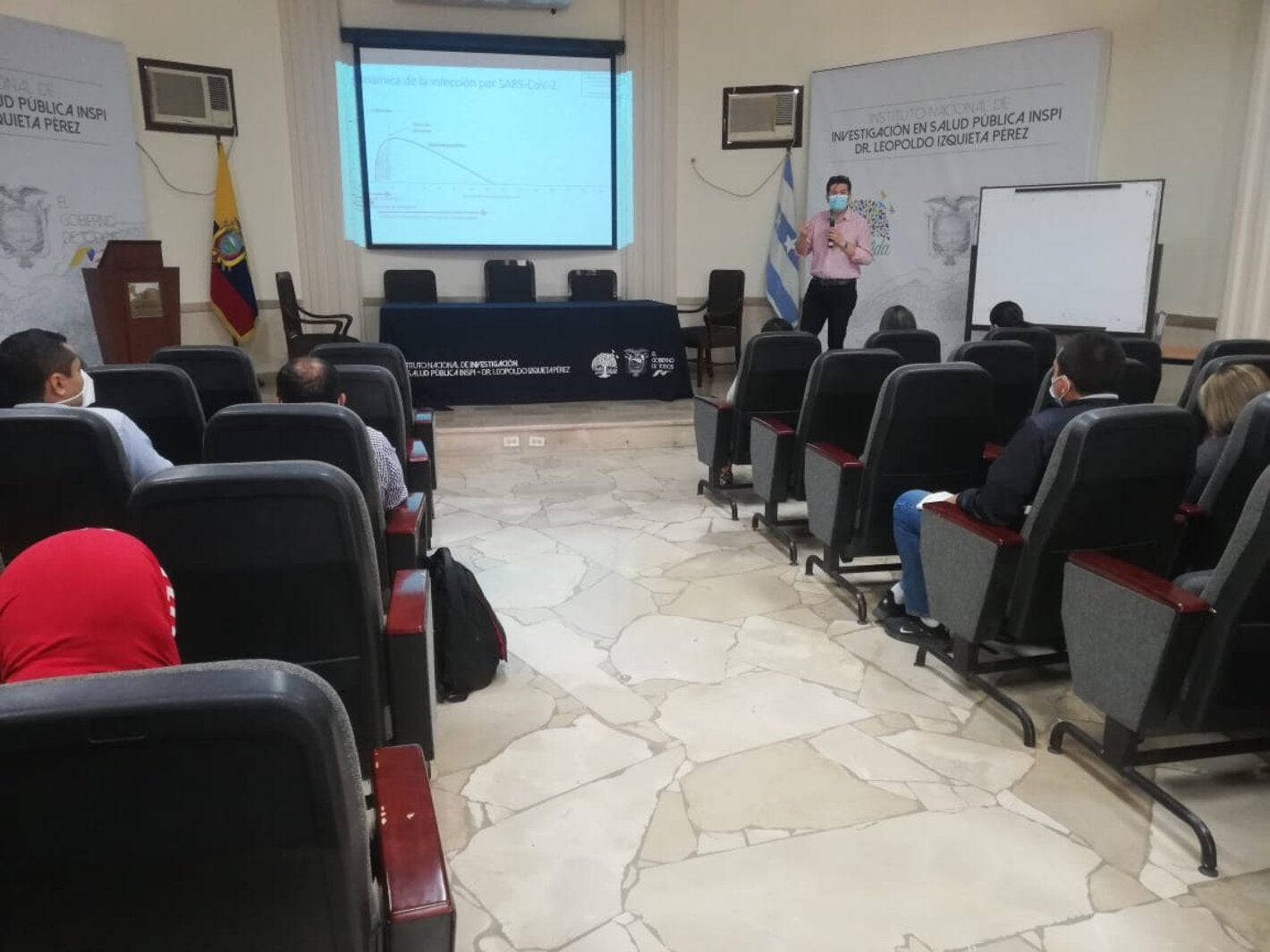 Misión técnica en el plan de implementación del diagnóstico de COVID-19 mediante detección de antígenos en Ecuador