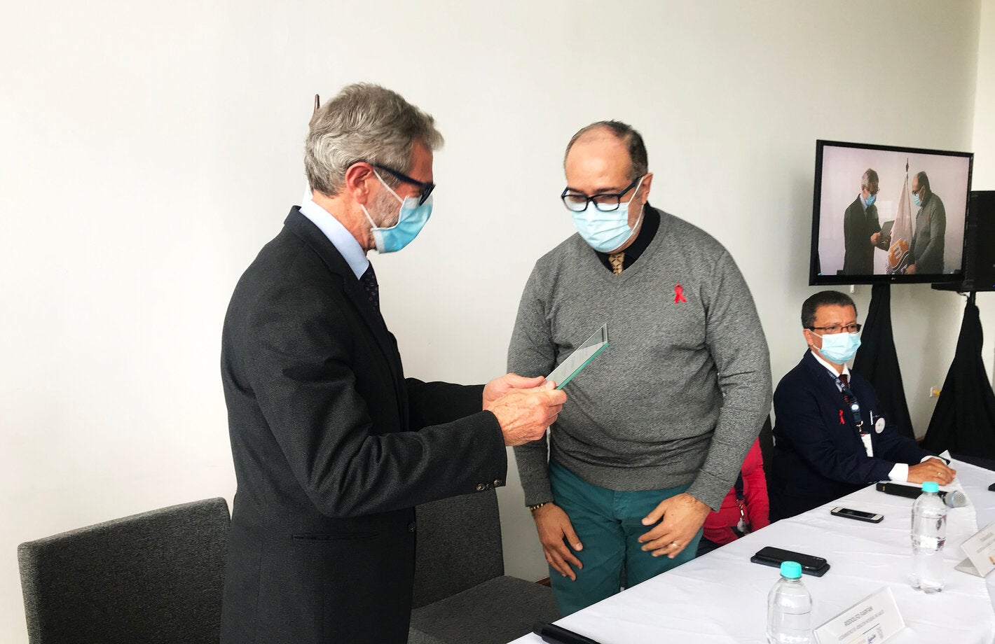 OPS/OMS recibe reconocimiento por su aporte realizado en la Respuesta Nacional Multisectorial del VIH/SIDA