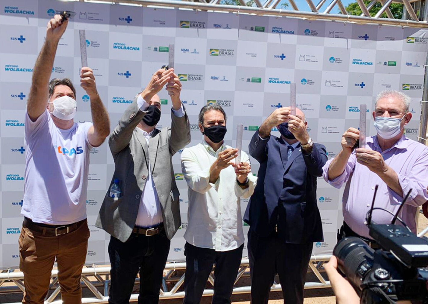 Soltura de mosquitos com Wolbachia em Campo Grande