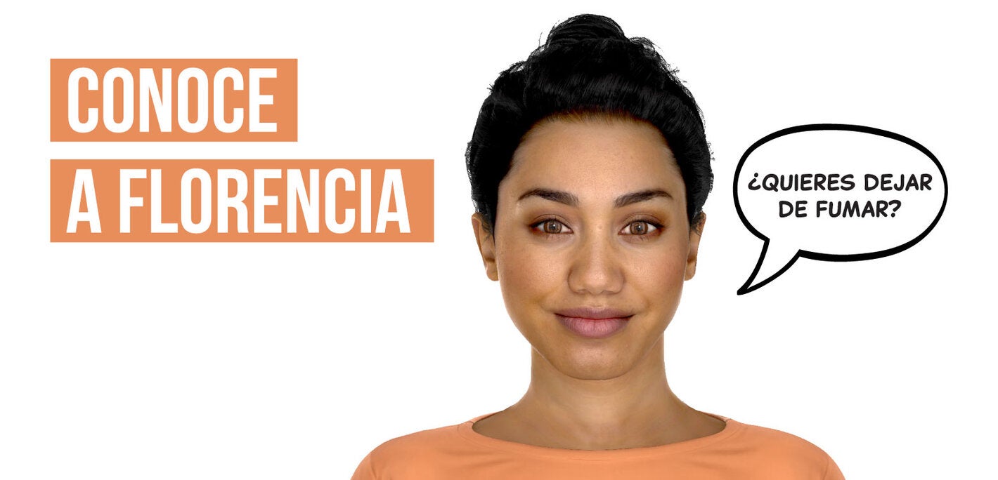 "Florencia", a Spanish-language artificial intelligence tool to quit smoking 