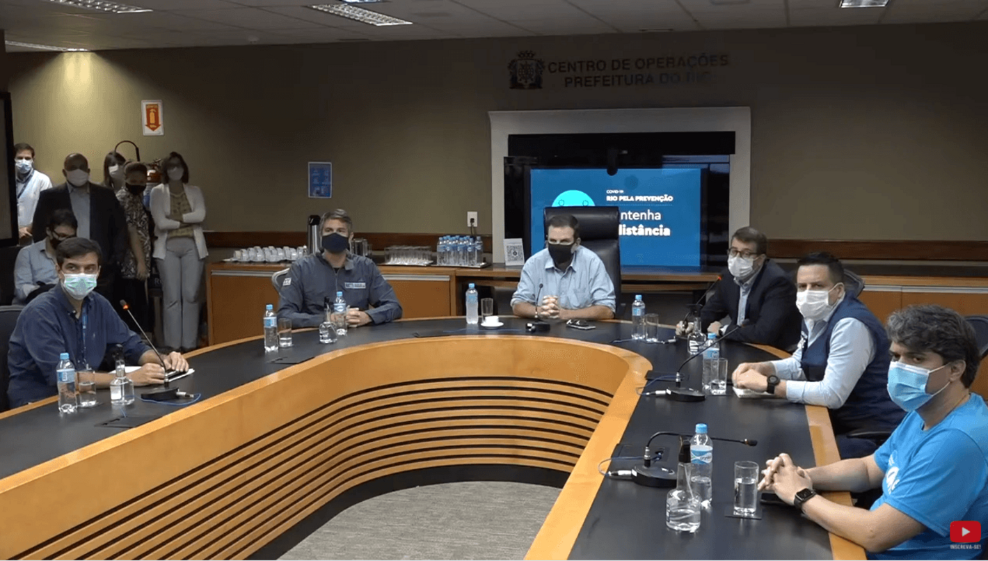 OPAS apoiou Rio de Janeiro na organização, capacitação e implementação do COE