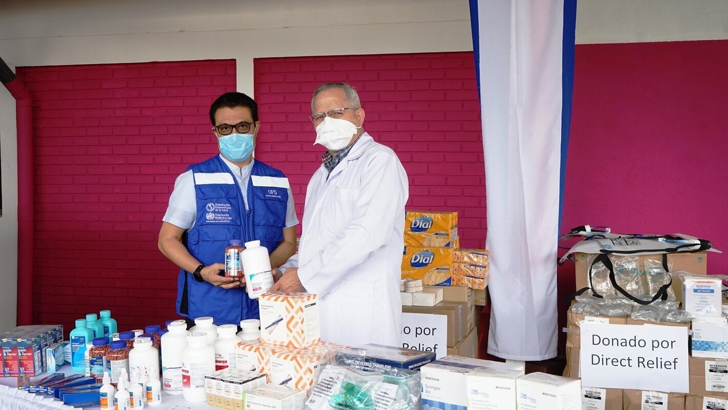 Donación insumos médicos  D Relief