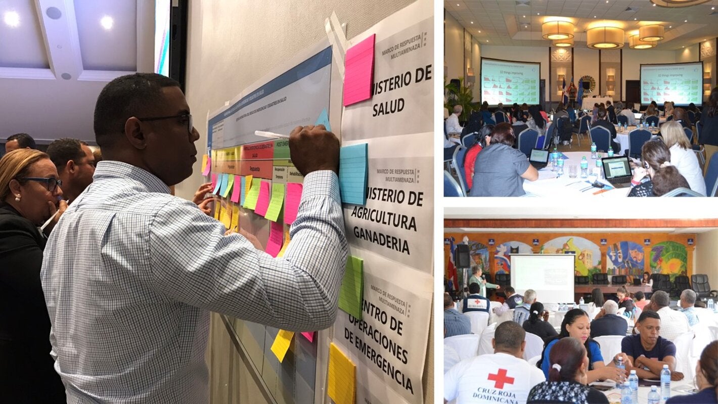 Participantes en las actividades del taller