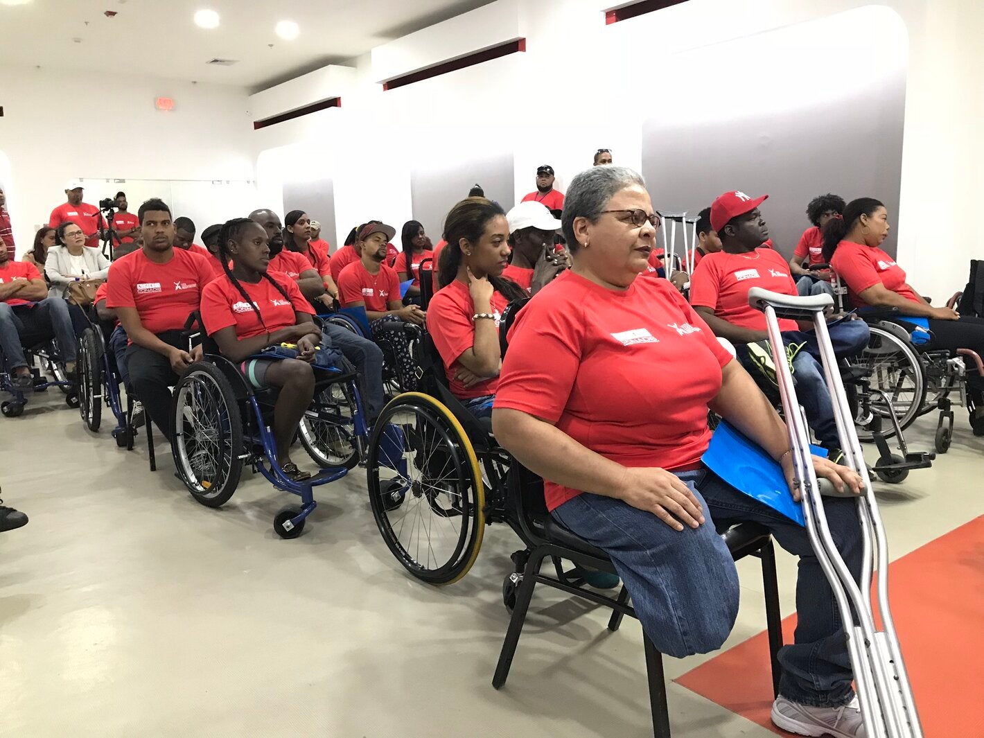 Personas con discapacidad de organizaciones locales