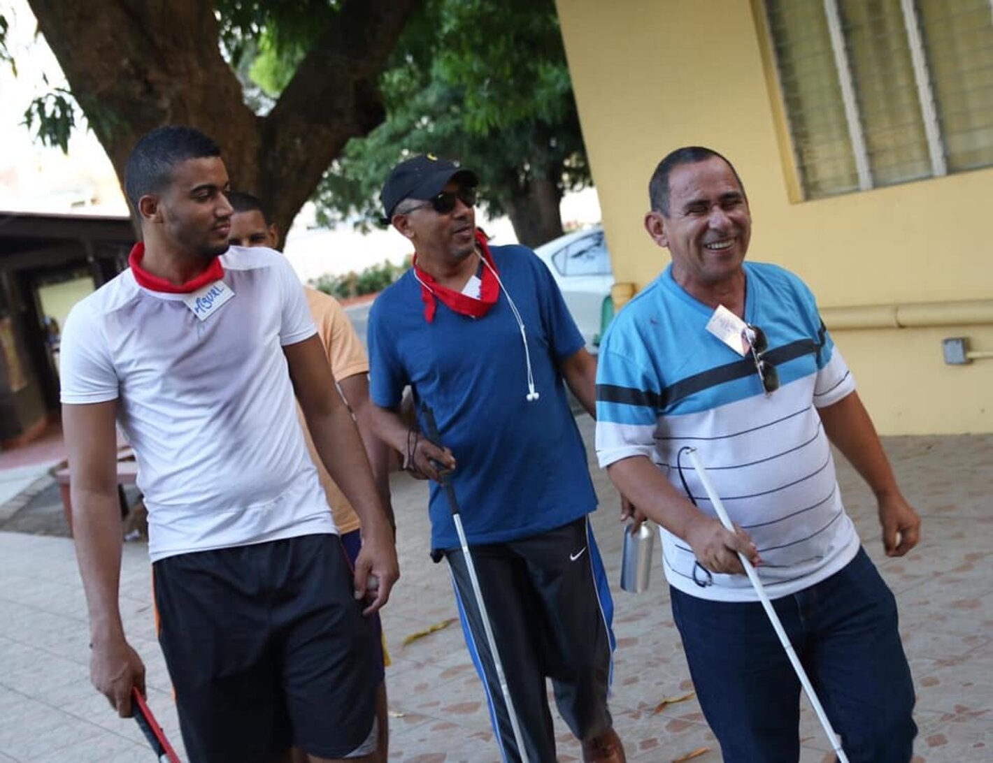 Personas con limitaciones visuales