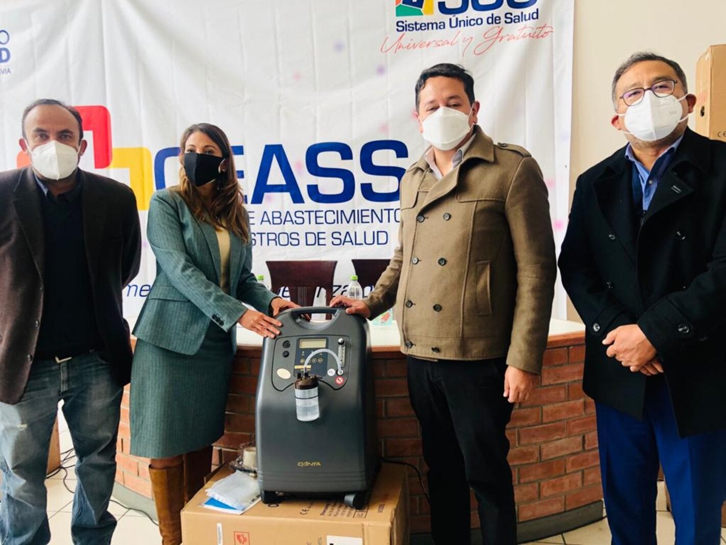 Donacion Concentradores OPS