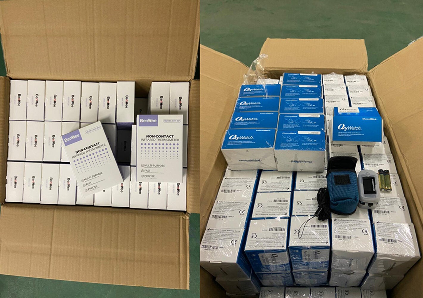 Equipamentos doados pela OPAS