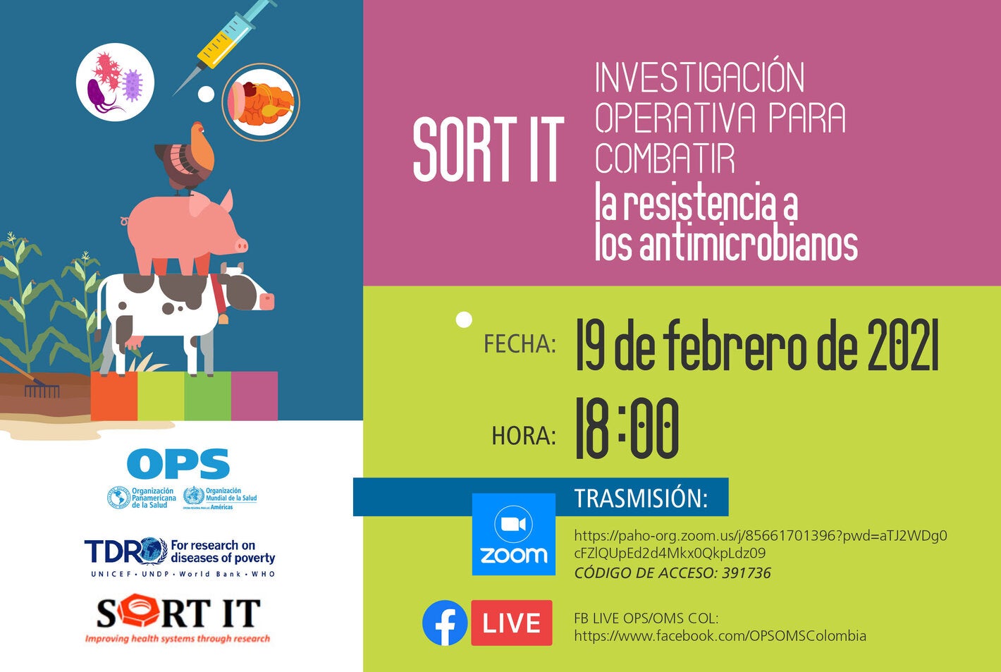 SORT IT - Investigación Operativa Estructurada y Capacitación para el abordaje de la resistencia a los antimicrobianos