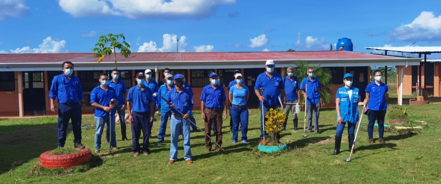 Funcionarios de Salud participantes en el taller