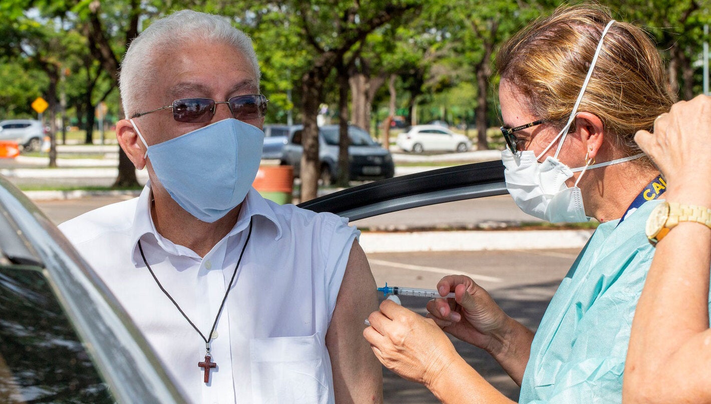 Vaccination against COVID-19. Photo credit: Karina Zambrana