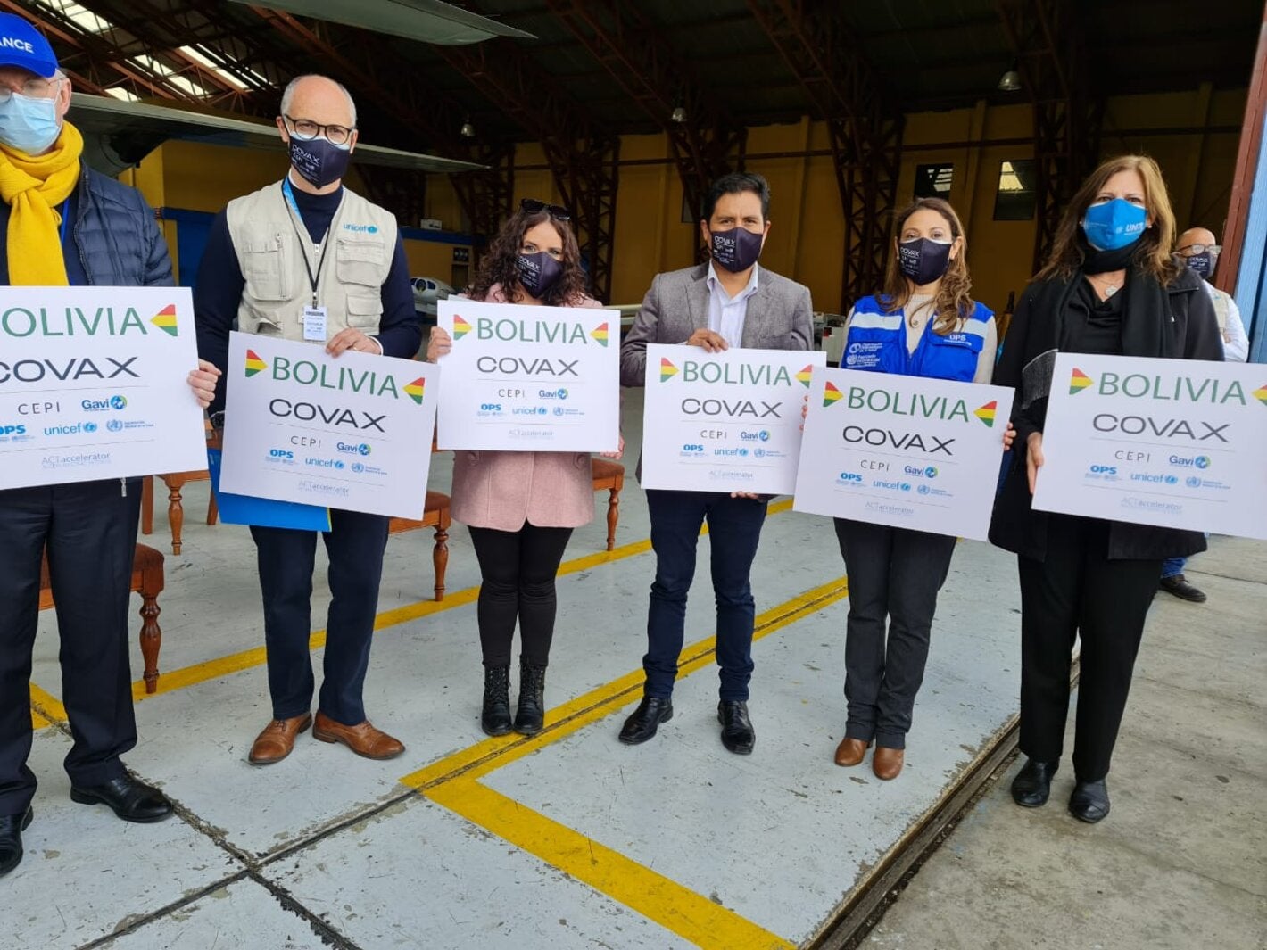 COVAX 1era Bolivia