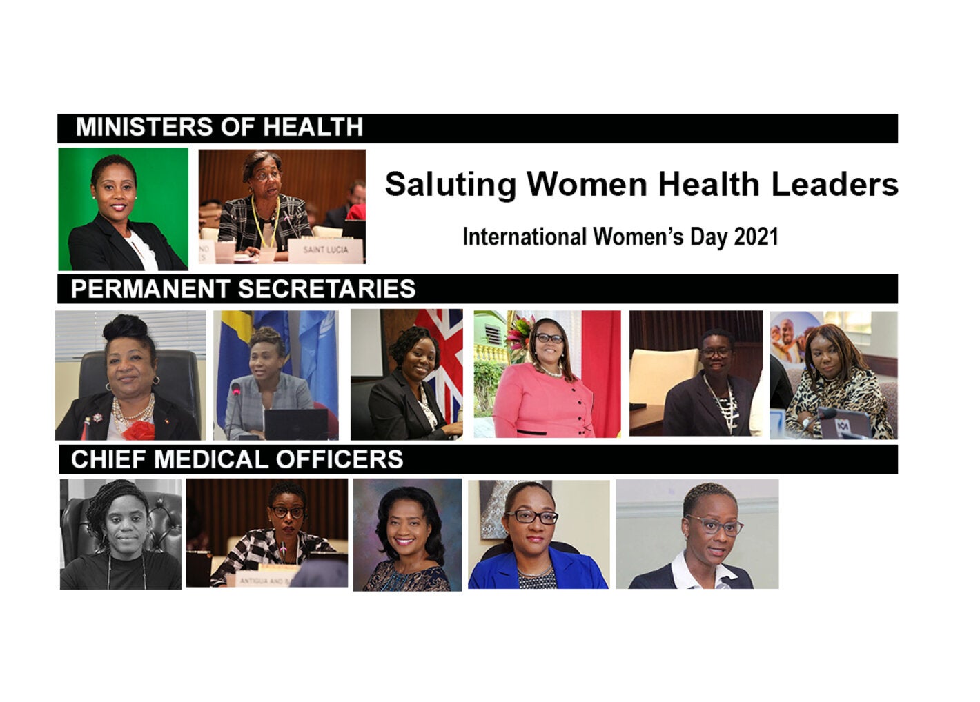 Women Health Leaders in BRB and ECC