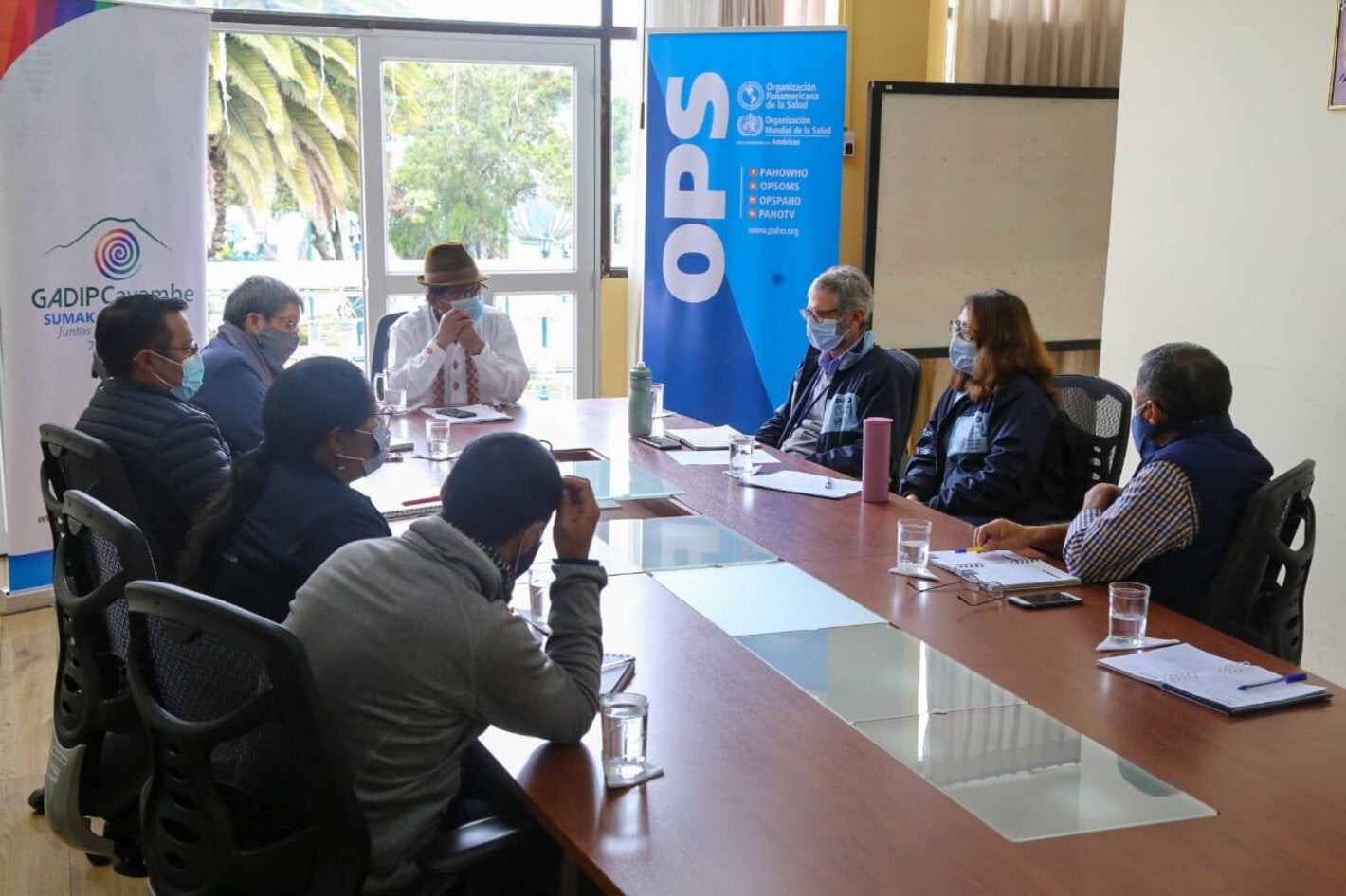 Cooperación técnica al Municipio de Cayambe para fortalecer su plan local de vacunación contra COVID-19